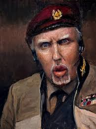 General Munro, Oil painting 12"x16", Original Handmade Oil Painting On  Board, Impressionism, Wall Decor, Portrait