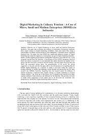 Culinary Tourism Research Papers Academia Edu