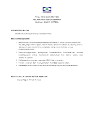 Check spelling or type a new query. Falsafah Visi Misi Tujuan Pelayanan Keperawatan Pdf