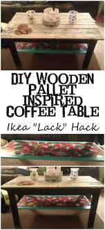 This pallet was pretty much square and was roughly 4'x 4′ (1.2 x 1.2m). Diy Wooden Pallet Inspired Coffee Table Frugal Mom Eh