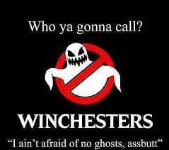 I Ain T Afraid Of No Ghosts With Images Supernatural Supernatural Fans Supernatural Fandom