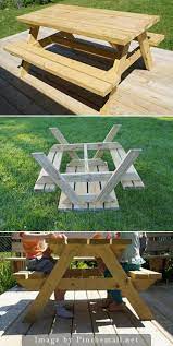 Diy Kids Sized Picnic Table Diy Picnic Table Kids Picnic Table Kids Picnic Table Plans