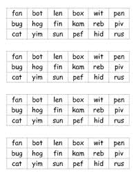 The prep for this free printable fall nonsense words activity is super easy. What Is Nonsense Cvc Words