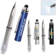 Promotional Pen Light Amp Stylus For Touchscreen Devices Item Pl 4092 Min Qty 38 Customize Your Promotional Stylus Pens With Pen Custom Pens Stylus Pens