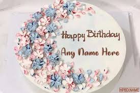 Maybe you would like to learn more about one of these? Lovely Flower Birthday Cake By Name Editing