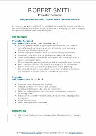 Use resume builders job boards generally offer own resume generators as a service for its subscribers. Promoter Resume Samples Qwikresume