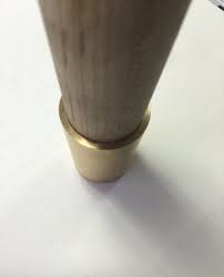 Tapered Ferrule Sabot Round End Cap Furniture Leg Tip Etsy Furniture Legs Chrome Chrome Plating