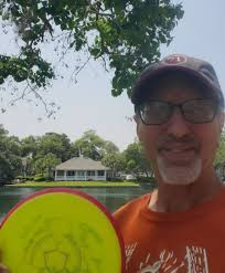 Disc golf players pack with custom discs