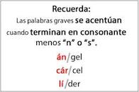 Resultado de imagen para información palabras graves