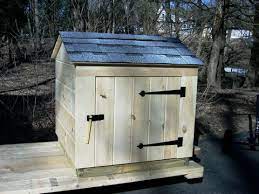 Roof Hinges Up And Door Opens Out Water Well House Well Pump Cover Pump House