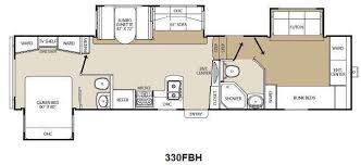 5th Wheel Front Bunkhouse Floor Plans Google Search Rv Floor Plans Bunk House Coachmen Rv