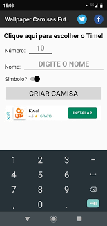 Remaining before the start of the broadcast. App Cria Wallpapers Personalizados De Camisas De Futebol Veja Como Usar 33giga