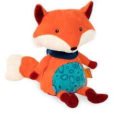 B Happy Yappies Pipsqueak Talk Back Plush Fox Plush Stuffed Animals Fox Plush Fox Toys