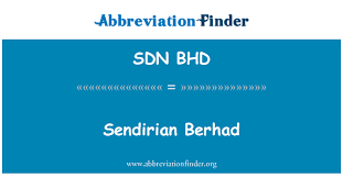 5 perbezaan syarikat sendirian berhad dan berhad dunia kini semakin maju, tidak kira daripada bidang apapun, semuanya telah bertambah. Sdn Bhd Definition Sendirian Berhad Abbreviation Finder