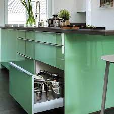 Try Latest Colours For Your Lacquered Glass Kitchen With Wonder Spaces Top Quality 100 Termite Proof Boards With Classy Kitchen Glass Kitchen Kitchen Modular