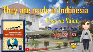 Pdf) contoh soal bahasa inggris kelas 9 smp | balgis baswedan &mldr; Bahasa Inggris Kelas 9 Smp They Are Made In Indonesia Chapter 8 Part 3 Halaman 152 153 Passive Youtube