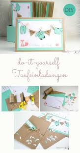 Taufeinladungen Ganz Einfach Die Einladungen Fur Die Taufe Selber Machen Eine Diy Anleitung F Taufe Einladung Basteln Einladungskarten Taufe Einladung Taufe