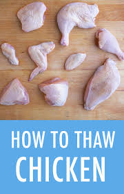 Dec 17, 2020 · change the cold water every 30 minutes to make sure the water stays cold and use the thawed chicken right away. How To Thaw Chicken The Right Way Craftsy