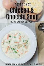 Instant Pot Chicken And Gnocchi Soup Olive Garden Copycat Recipe Gnocchi Soup Instant Pot Soup Recipes Chicken Gnocchi Soup Olive Garden