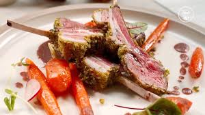 The menu features sweet potato, pies, lamb chops and. Crispy Lamb Chops Taste Show