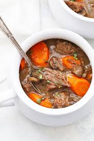 Beef stew was one of my favorite meals growing up, so i loved creating this recipe. Slow Cooker Beef Stew Paleo Whole30 One Lovely Life