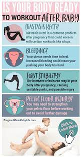 Is Your Body Ready To Work Out Postpartum Pregnant Mama Baby Life