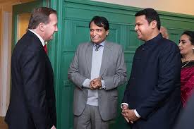 Stefan löfven har tidigare varit förbundsordförande för fackförbundet if metall. Stefan Lofven Met India S Minister Of Commerce And Industry Government Se