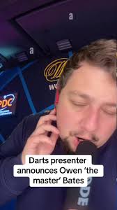 Owen Bates Darts Entrance
