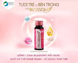Collagen sáng da và dạ dày khỏe Blossomy hộp 10 chai x 50ml