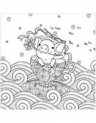 Peppa pig coloring pages family coloring pages elephant coloring page birthday coloring pages coloring pages for kids kids colouring colouring sheets. Pig Christmas Zentangle Pigs Adult Coloring Pages