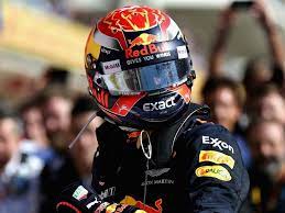 Replica helmet including max verstappen's logo and number plus red bull, jumbo and partner logos; Verstappen Reveals New Lid For 2018 Season Planetf1