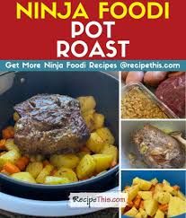 The kabobs only require about 10 minutes in the air fryer, however. Recipe This Ninja Foodi Pot Roast