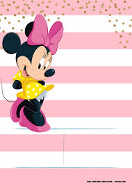 Editable Template Birthday Invitation Card Template Free Download Minnie Mouse Invitation Template Editable And Free Download Drevio Minnie Mouse Invitations Minnie Mouse Birthday Invitations Minnie Invitations
