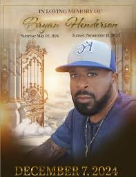 Obituary information for Bryan Henderson