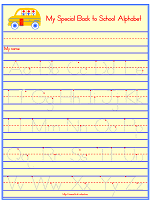 Each train has 3 blank spaces where your child has to place the matching: Alphabet Express Train Worksheets For Preschool And Kindergarten