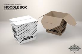 Noodle Box Packaging Mockup By Inc Design Studio Thehungryjpeg Com Packaging Aff Box Noodle Mockup Packaging Mockup Food Box Packaging Box Packaging