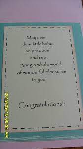 Pin By Janette Nelson On Cards I Created Baby Shower Card Sayings Baby Shower Card Message Card Sayings