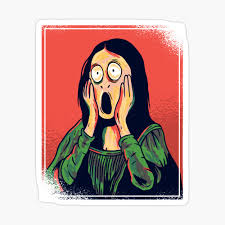Lisa is a supporting character who appeared in the 10th episode of dic's care bears tv series, magic mirror. Cartoon Mona Lisa Fotodruck Von Ibruster Redbubble