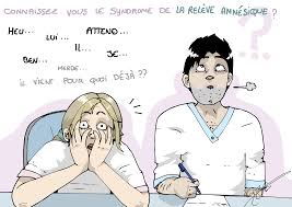 Connaissez Vous Le Syndrome De La Releve Amnesique Desolee J Ai Un Trou Quand Tu Te Tapes Des Journees Infirmiere Humour Dessin Infirmiere Dessin Humour
