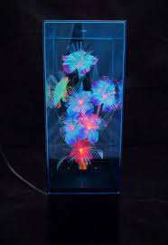 Maybe you would like to learn more about one of these? Vintage Fiber Optic Flower Box Lamp With Color Changing Light And Music Box Kitsch Lamp 1980 S Aloha Flowers Flower Boxes Color Changing Lights Glowing Flowers