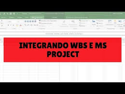 integrando wbs chart pro e wbs schedule pro com microsoft project professional ms project