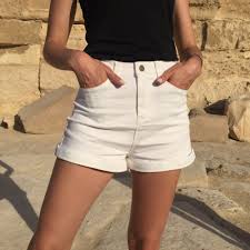 Us 14 14 44 Off Wixra Basic Shorts 2017 Womens High Stretched Denim Shorts Ladies High Waist Jeans Shorts Plus Size Shorts For Women In Shorts From