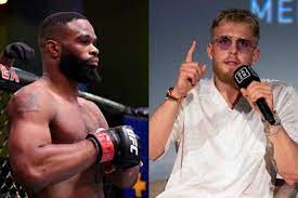 Tyron woodley (left) plans to train with floyd mayweather (inset) ahead of his fight with jake paul © jasen vinlove / usa today sports via reuters. I M Going To Slap Jake Paul Tyron Woodley Angry After Youtuber Leaks His Phone Number