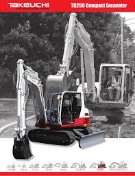 Tb290 Compact Excavator Takeuchi Us Manualzz Com