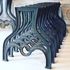 Industrial coffee tables come with exposed metal hardware and oversized casters. 1 Set Cast Iron Table Legs For Industrial Tables Etsy Iron Table Legs Cast Iron Table Legs Industrial Table Legs