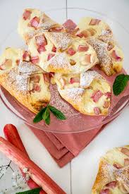 Schnelle Topfen Rhabarber Schiffchen Baking Barbarine