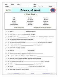 Video Guide Quiz For Bill Nye Science Of Music Printing Google Doc Pdf Bill Nye Science Persuasive Writing Prompts Bill Nye