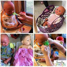 Baby Care Center Dramatic Play Lovely Commotion Preschool Activities Games And Resources Dramatic Play Preschool Baby Play Areas Baby Play
