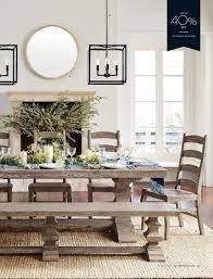 Kommentar von poker keren — 6. Pottery Barn Fall 2018 D3 Banks Extending Dining Table Gray Wash 92 128 L