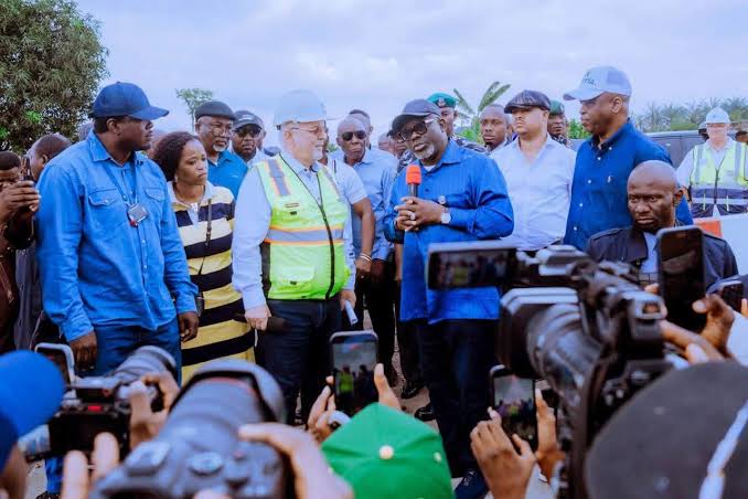 Delta governor orders permanent fix for agbarho east-west road washout